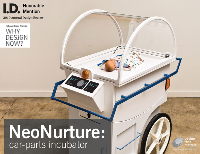 Neonurture incubator. Image source: designthatmatters.org